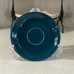 Fiestaware Retired Juniper Classic Rim 5 7/8 Inch Saucer